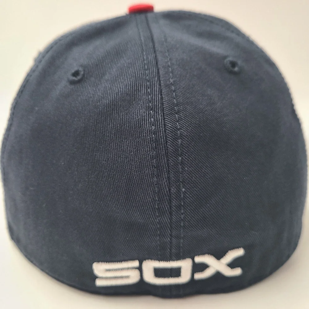 Chicago White Sox Hat Fitted M 47 Brand Franchise White Blue Red MLB Baseball